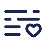 List Heart SVG Icon